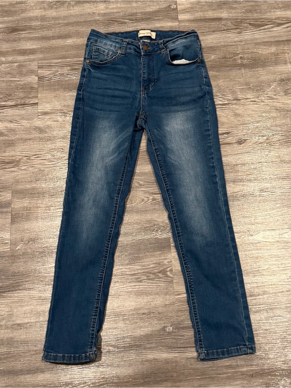 Love Soho Mid-Rise Body-Shaping Skinny Dark Blue Women’s Jeans size 5